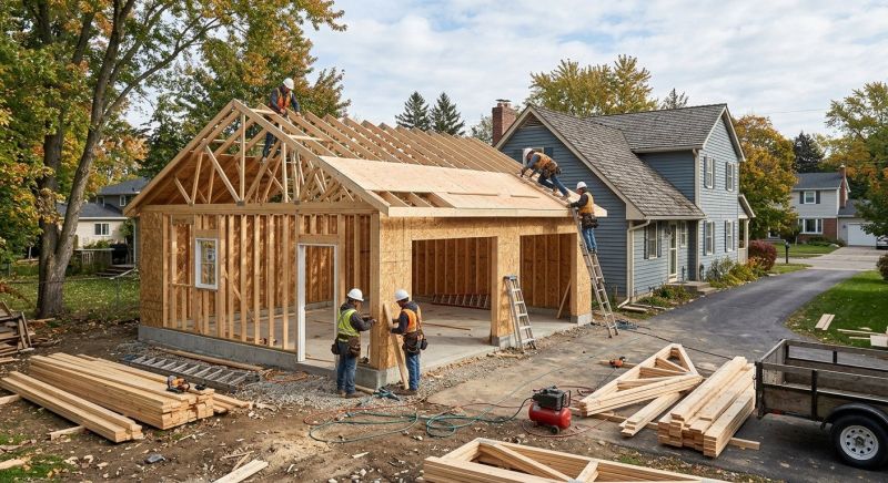 Garage Addition Installation in South Houston, TX