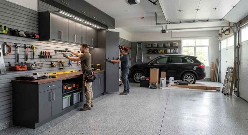 Custom Garage Installation in Conroe, TX