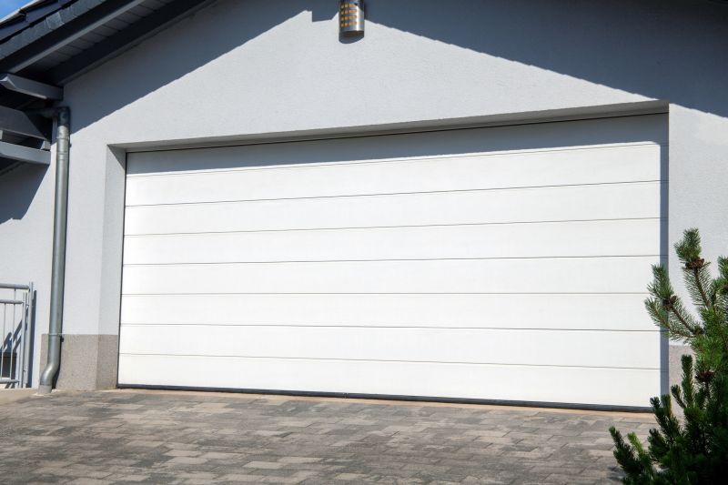 Finished Dented Garage Door