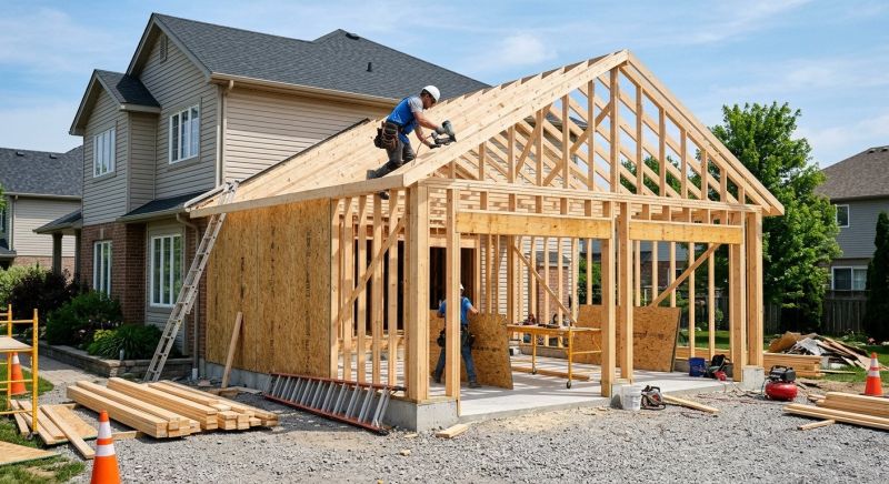 Garage Addition Installation in Cypress, TX