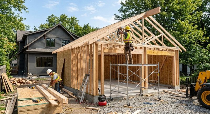Garage Construction in South Houston, TX