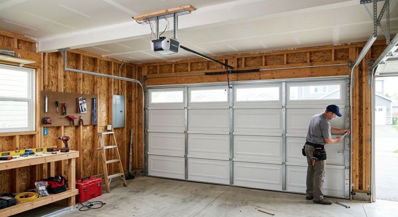 Three Car Garage Installation in Pearland, TX